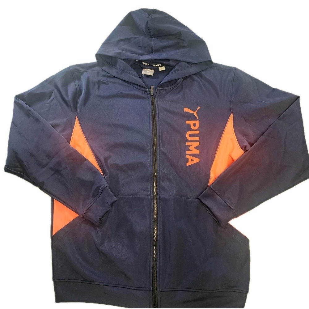 Puma fit‎ double knit full zip Training Men's Hooded Jacket 523885 $80